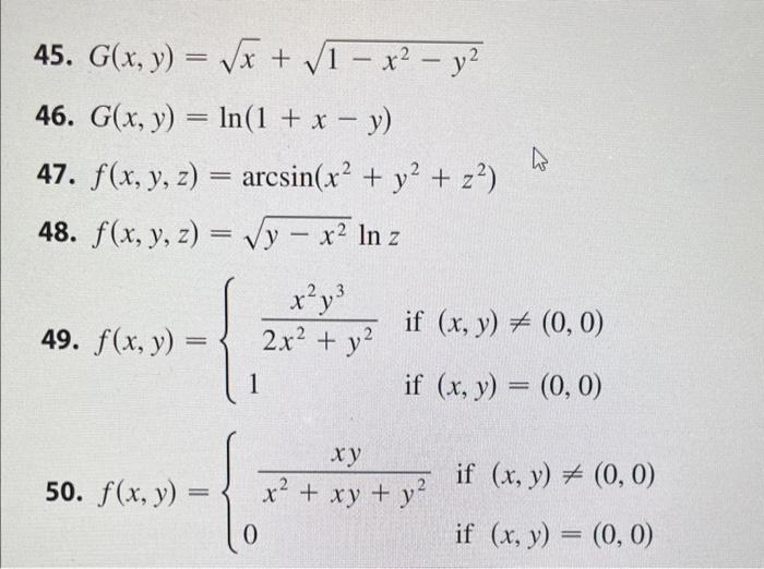 solved-41-50-determine-the-set-of-points-at-which-the-chegg