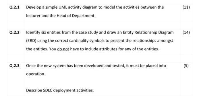 Solved SYSTEM ANALYSIS AND DESIGN READ CAREFULLY AND DO WHAT | Chegg.com