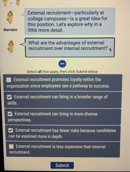 solved-external-recruitment-particularly-at-college-chegg