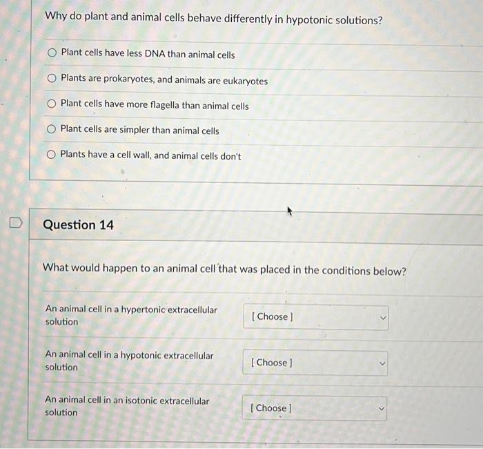 Solved The cell membrane is considered a fluid because The | Chegg.com