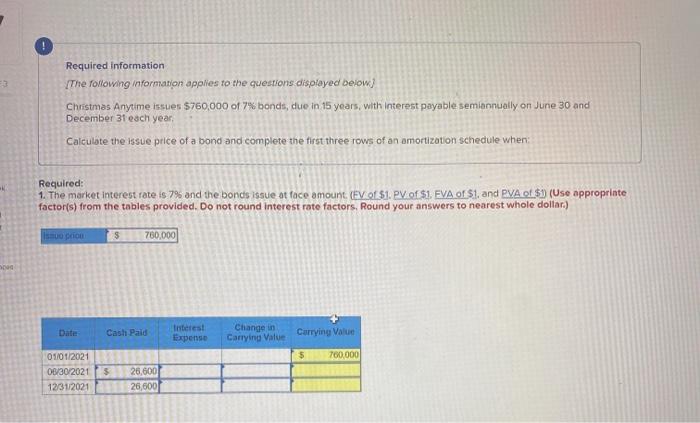 Solved 3 Required information The following information | Chegg.com