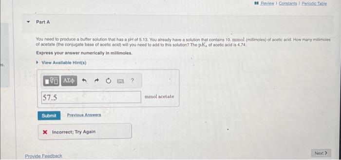 Solved Buffer solutions can be produced by mixing a weak | Chegg.com
