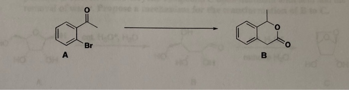 Solved 1. Draw The Synthesis Of B Starting With A Using Any | Chegg.com