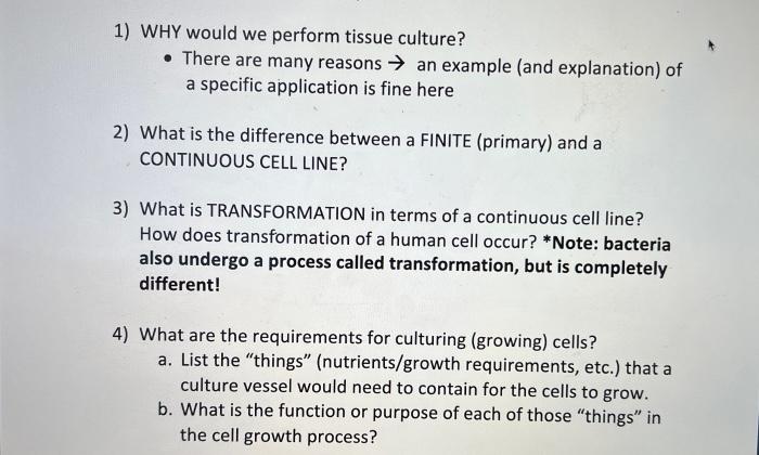 what is the purpose of cell culture