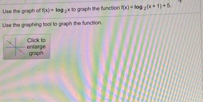Solved Use the graph of f(x) = log2x to graph the function | Chegg.com