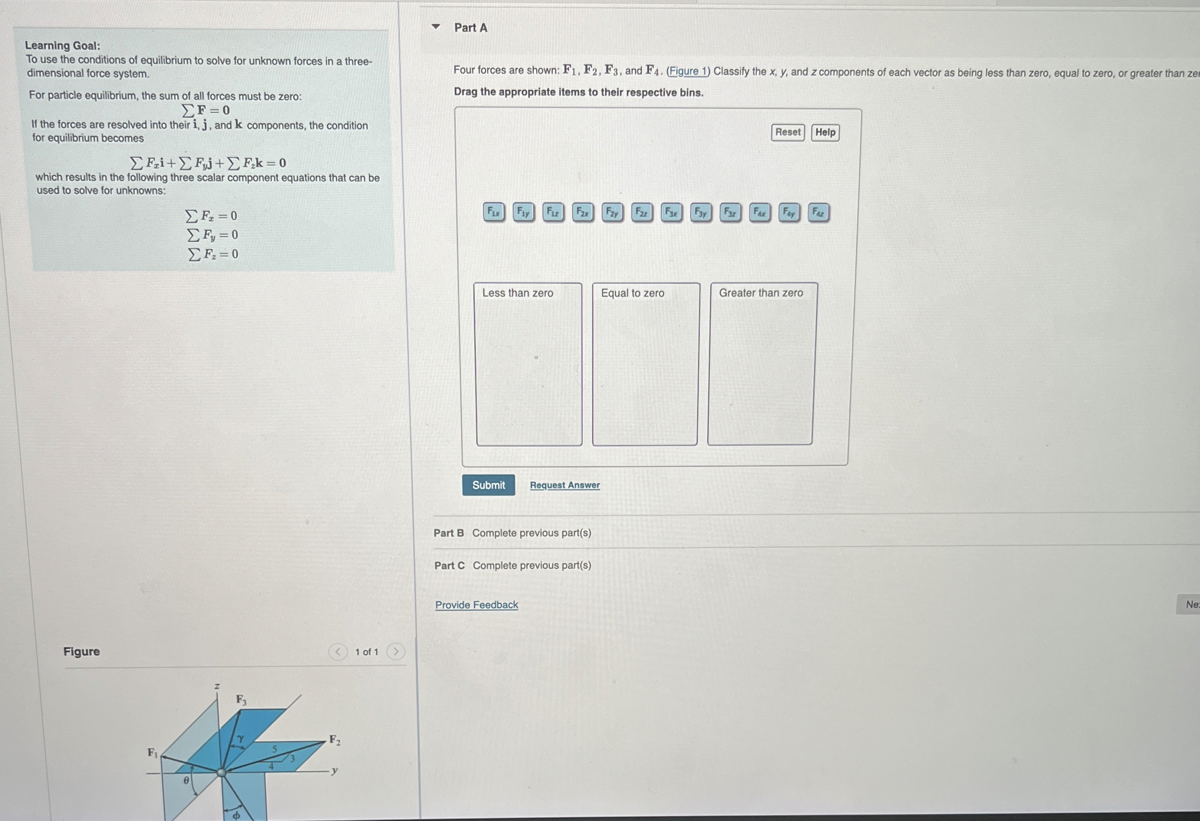 Learning Goal:To use the conditions of equilibrium to | Chegg.com