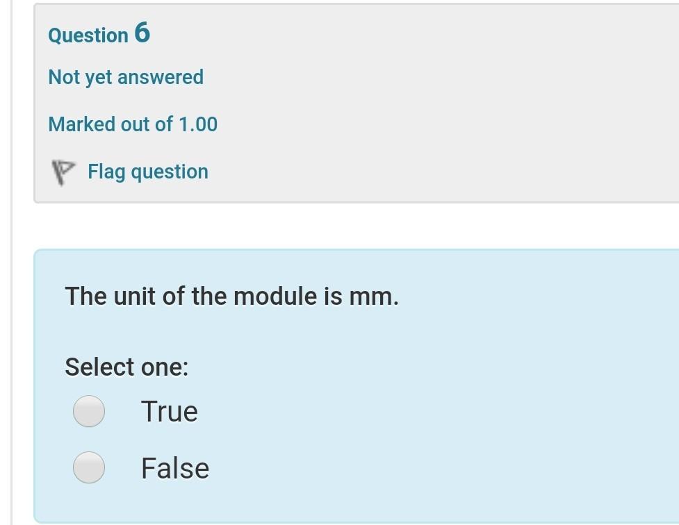Solved Question 3 Not yet answered Marked out of 1.00 Flag | Chegg.com