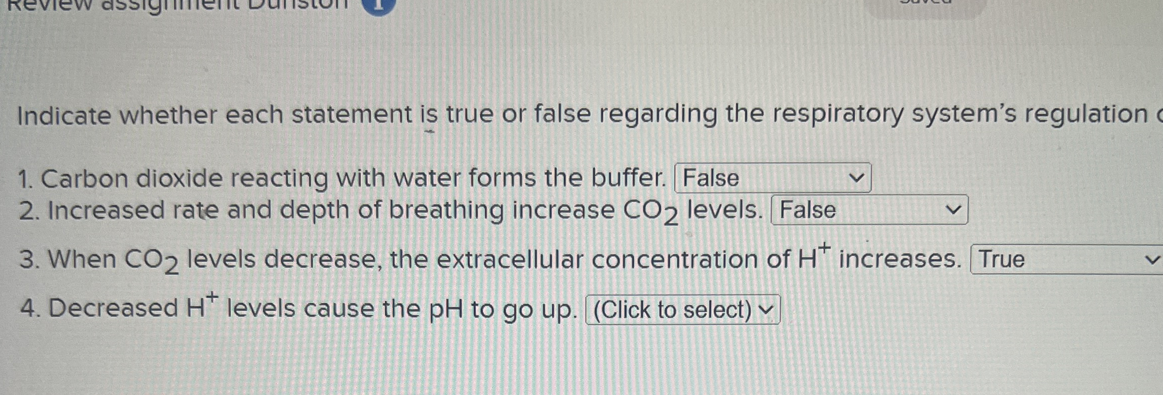 Solved Indicate whether each statement is true or false | Chegg.com