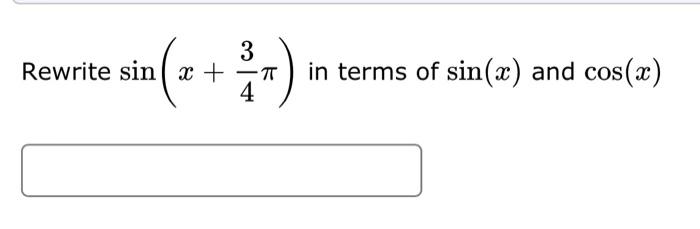 Solved Solve sin(5x)cos(8x)−cos(5x)sin(8x)=−0.6 for the | Chegg.com