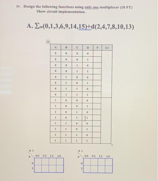 Solved 1. Design the following functions using logic gates | Chegg.com