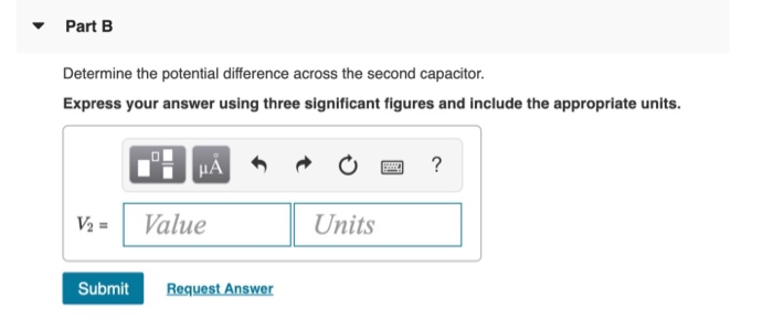 Solved Constants Part A A 2 50 4f Capacitor Is Charged To Chegg Com