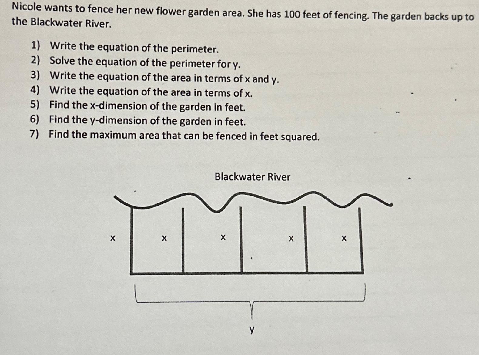 solved-nicole-wants-to-fence-her-new-flower-garden-area-she-chegg