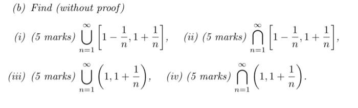 Solved B Find Without Proof N N N 1 1 5 Marks U U Chegg Com