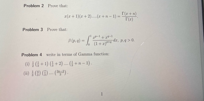 Solved Problem 2 Prove That X X 1 X 2 X N Chegg Com