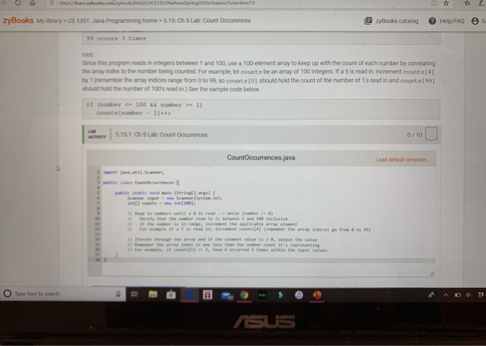 Solved this needs to be writen in java it needs to be able | Chegg.com