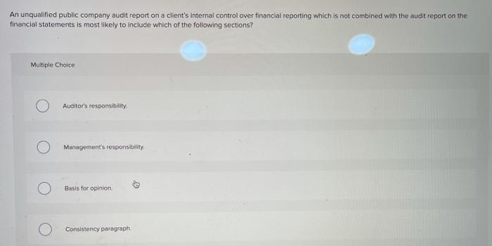 solved-an-unqualified-public-company-audit-report-on-a-chegg