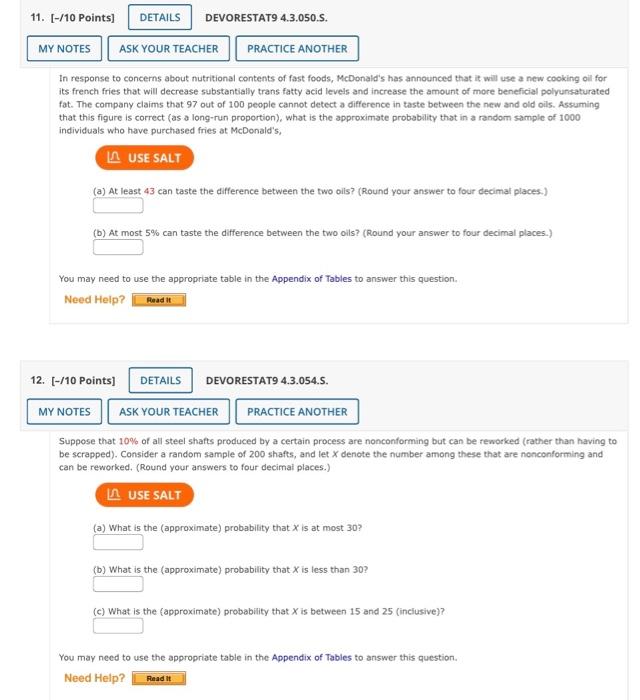 Solved In response to concerns about nutritional contents of