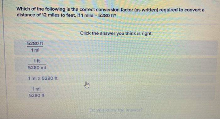 Solved Which Of The Following Is The Correct Conversion Chegg Solved Which Of The Following Is The Correct Conversion Chegg