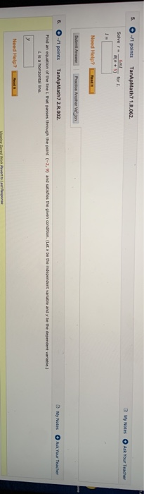 Solved i am having a lot of trouble with both of these | Chegg.com