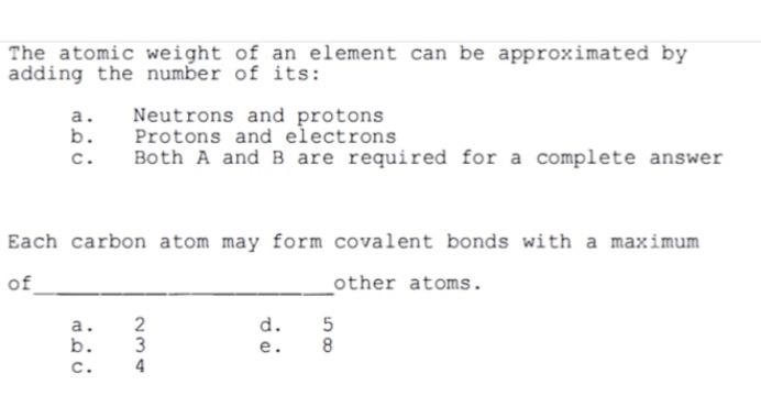 the atomic mass of an element can be approximated by adding