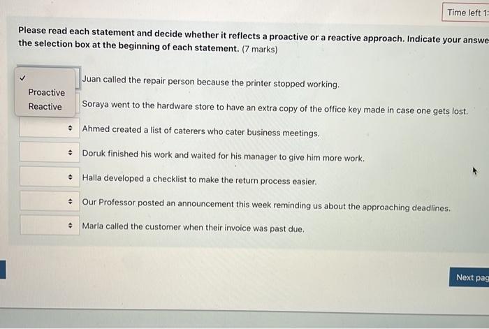 Please read each statement and decide whether it | Chegg.com