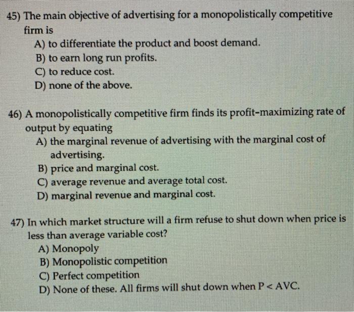 solved-45-the-main-objective-of-advertising-for-a-chegg