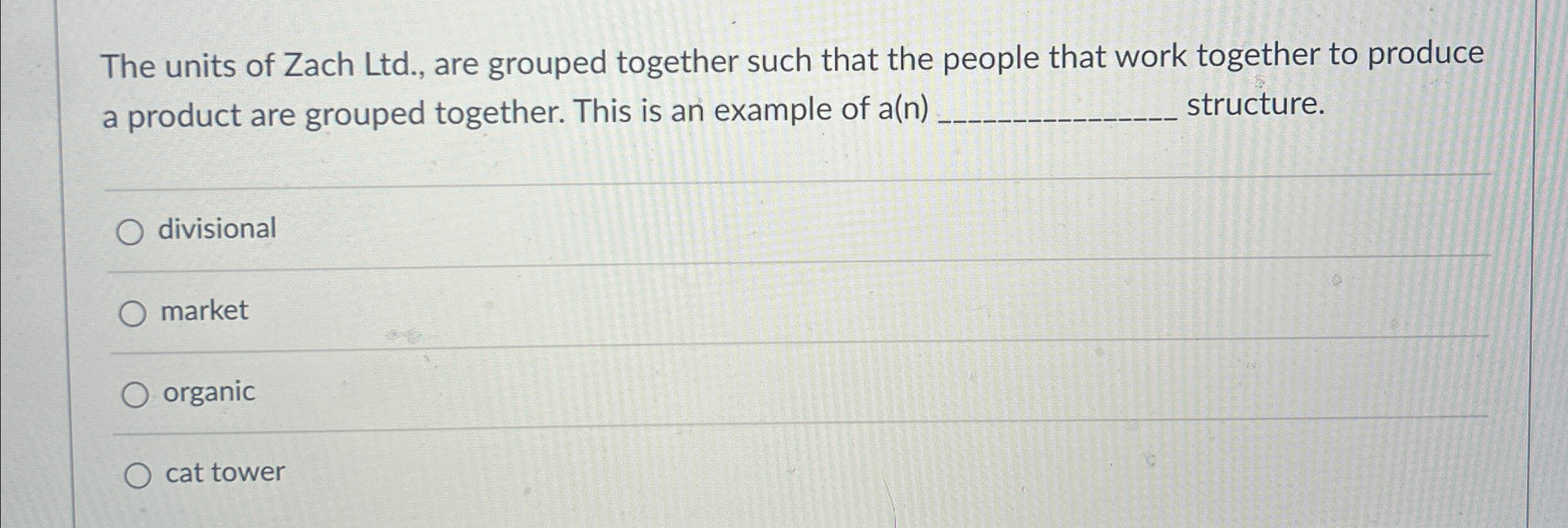 Solved The units of Zach Ltd., ﻿are grouped together such | Chegg.com