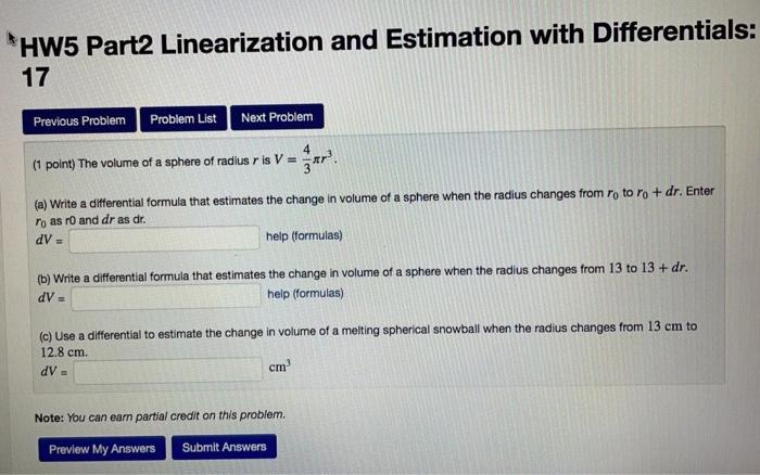 Solved HW5 Part2 Linearization And Estimation With | Chegg.com