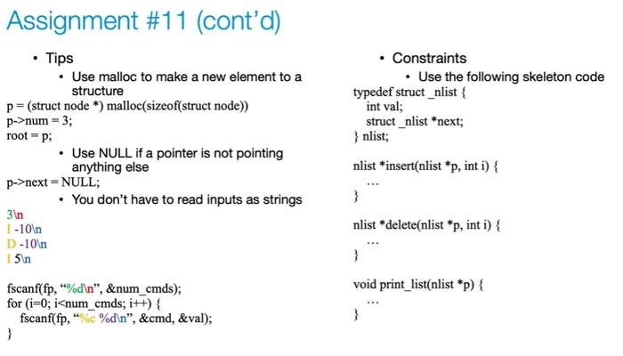 Solved If each line of code is too long, please switch to | Chegg.com