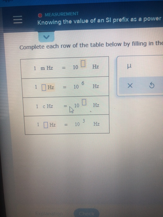 Solved complete each row of the table below by filling in Chegg