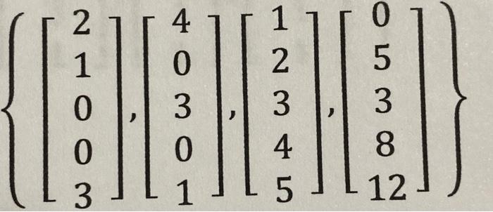 Solved After i did RREF, i got the answer that this set of | Chegg.com