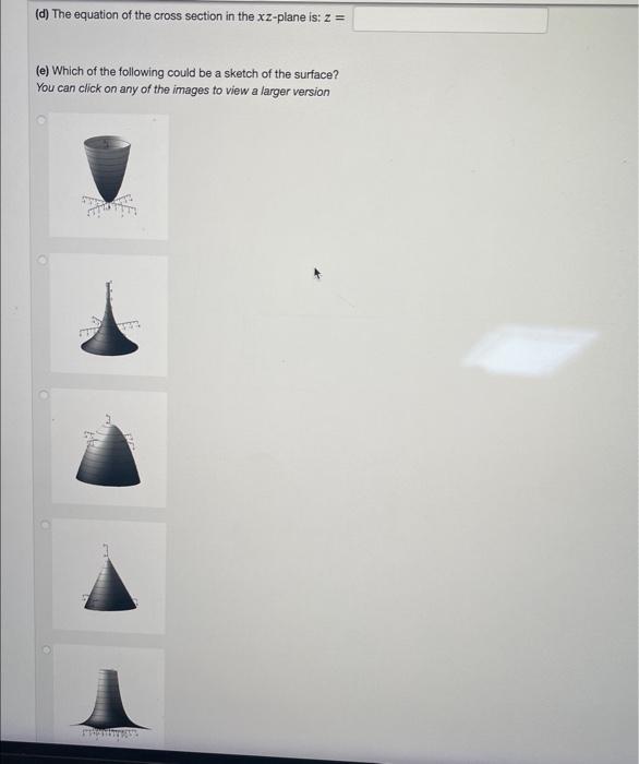Solved Consider the surface in R3 given by z=x2+y216. (a) | Chegg.com