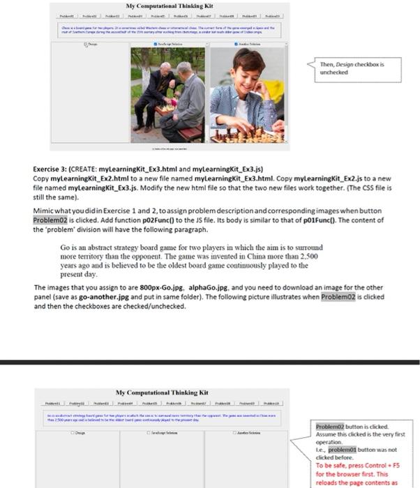 Solved Part II. More on JS. Based on the experience with | Chegg.com
