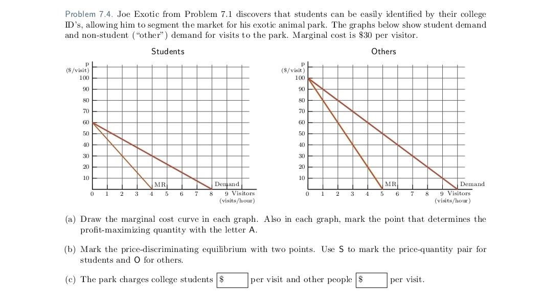 Joe Exotic Math Problem Solved Problem 7.4. Joe Exotic from Problem 7.1 discovers | Chegg.com