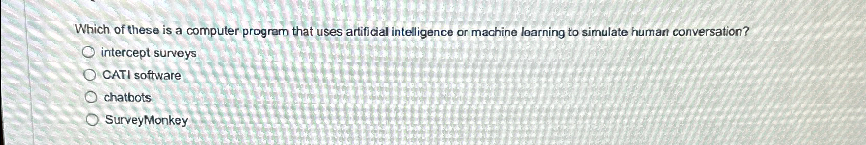 Solved Which of these is a computer program that uses | Chegg.com