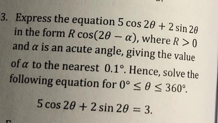 Solved 9. Prove the identity - (sin A - sin B)2 + (cos A + | Chegg.com