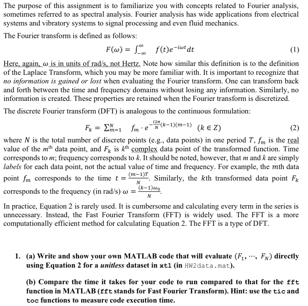 Solved The purpose of this assignment is to familiarize you