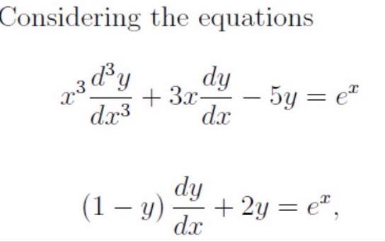 Solved Please solve it as simultaneous system of ODE in one | Chegg.com