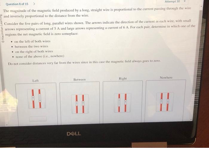 Solved The magnitude of the magnetic field produced by a | Chegg.com