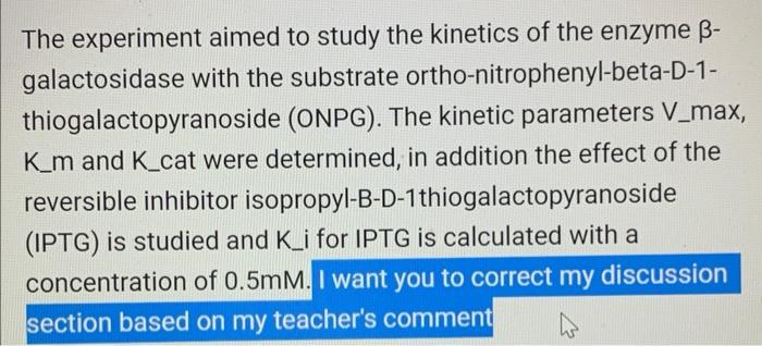 Solved The experiment aimed to study the kinetics of the | Chegg.com