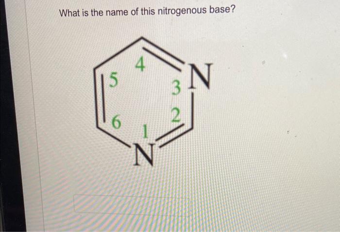 Solved What is the name of this compound? (note, make sure | Chegg.com