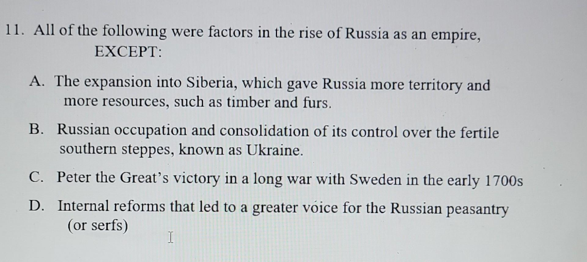 10. What Was A Consequence Of The Europeans | Chegg.com