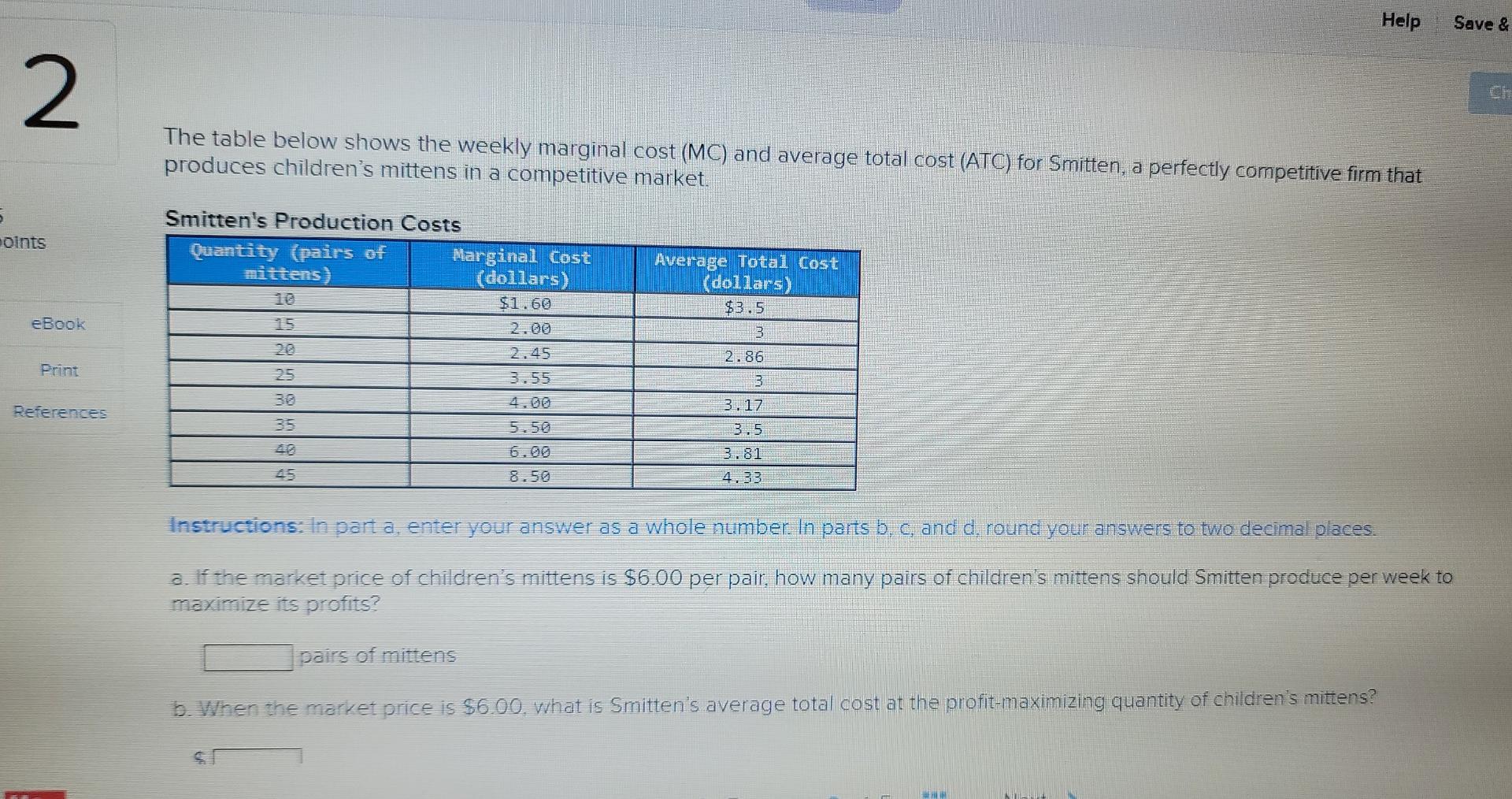 Solved Help Save & 2 The table below shows the weekly | Chegg.com