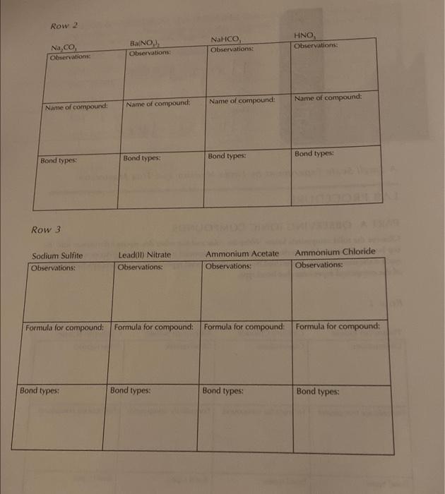 Solved Row 3 | Chegg.com