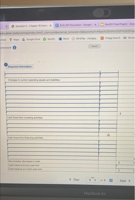 Exercise 16 12 Algo Indirect Preparing Statement Chegg