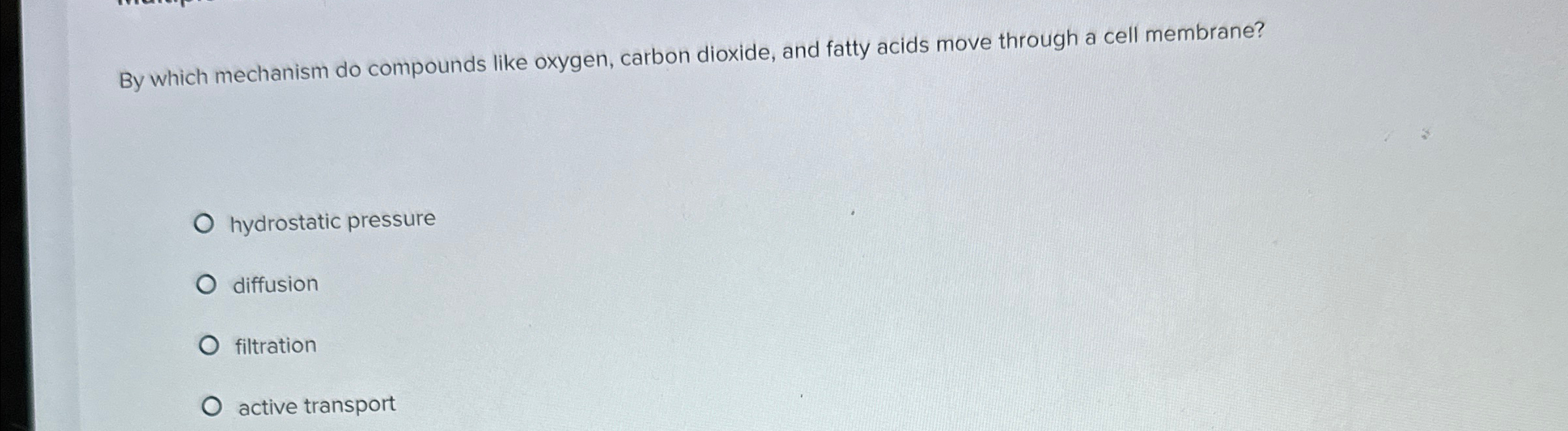 Solved By which mechanism do compounds like oxygen, carbon | Chegg.com