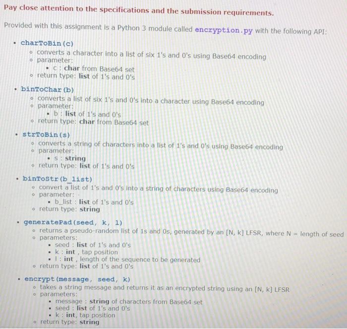 Solved 2. Encrypting Messages Using a LFSR [80%] For this | Chegg.com