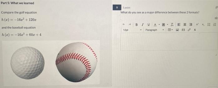 Solved Part 5: What we learned point What do you see as a | Chegg.com