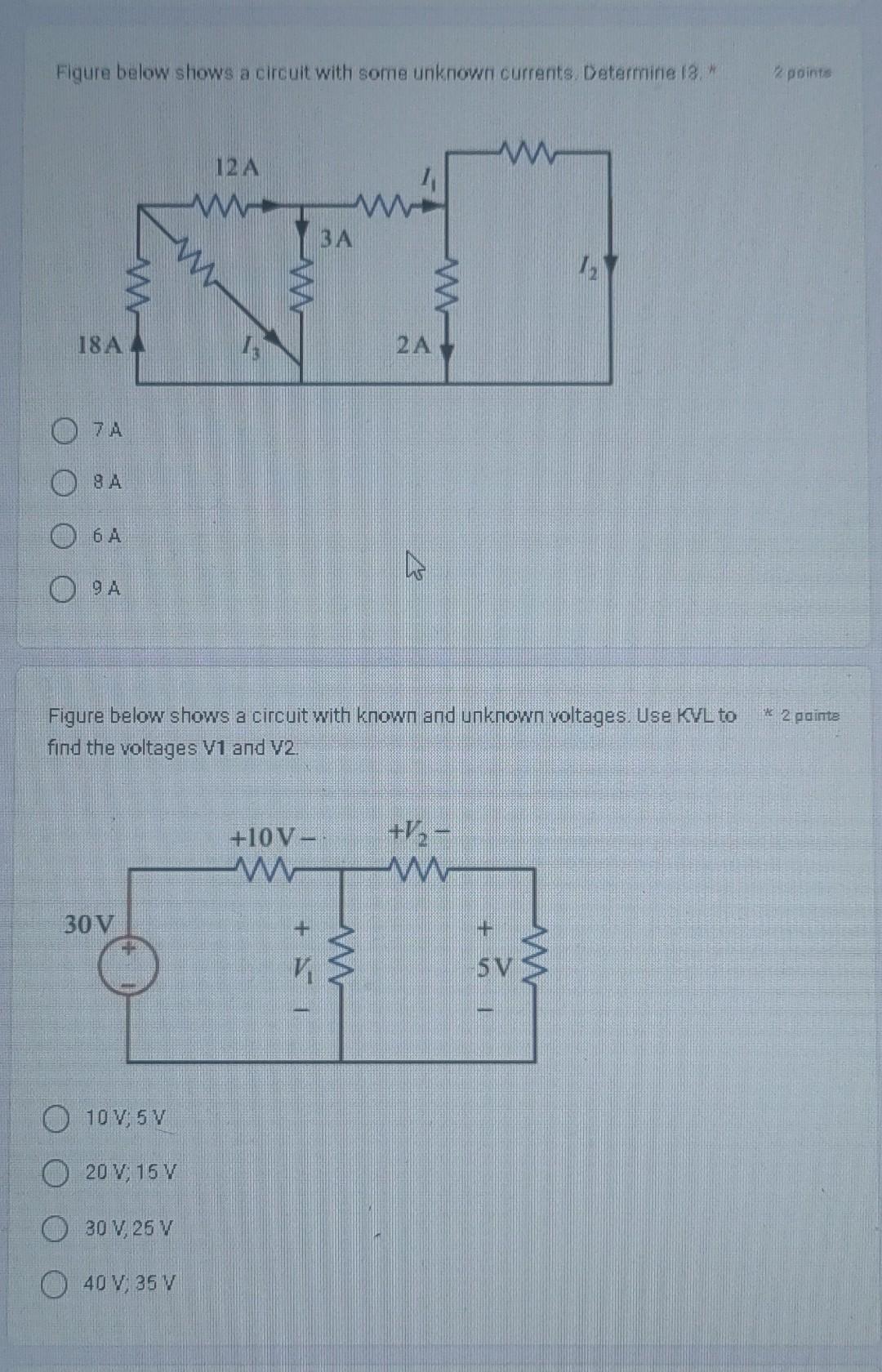 Solved Figure below shows a circuit with some unknown | Chegg.com