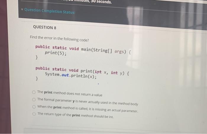 Solved QUESTION 1 Which of the following is true about | Chegg.com